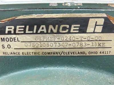 Reliance 61PMEF-0240-T-0-00 Rotopulser Rotary Encoder 5-15 VDC 60P 56C