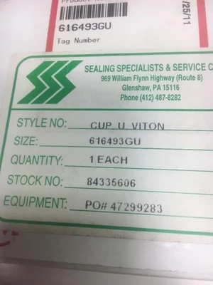 New | in-Stock Flowserve 616493GU Pump Parts Indiana US | J&J Industrial Supply #512385