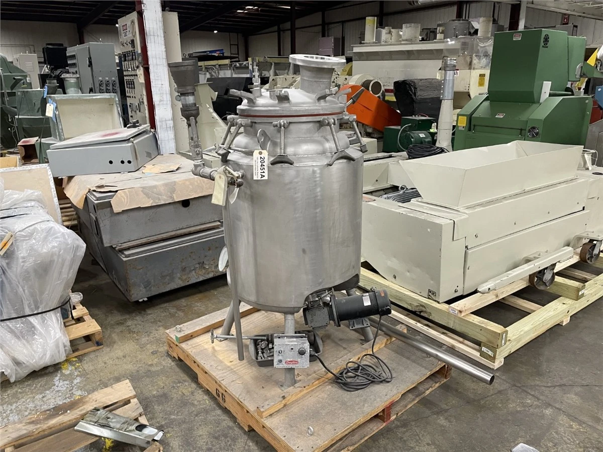 188 Liter Letsche Reactor, 304 Stainless Steel