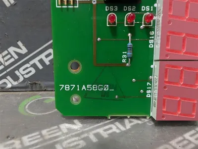 Westinghouse 7871A58G0_ IQ Data Meter Display Board Used