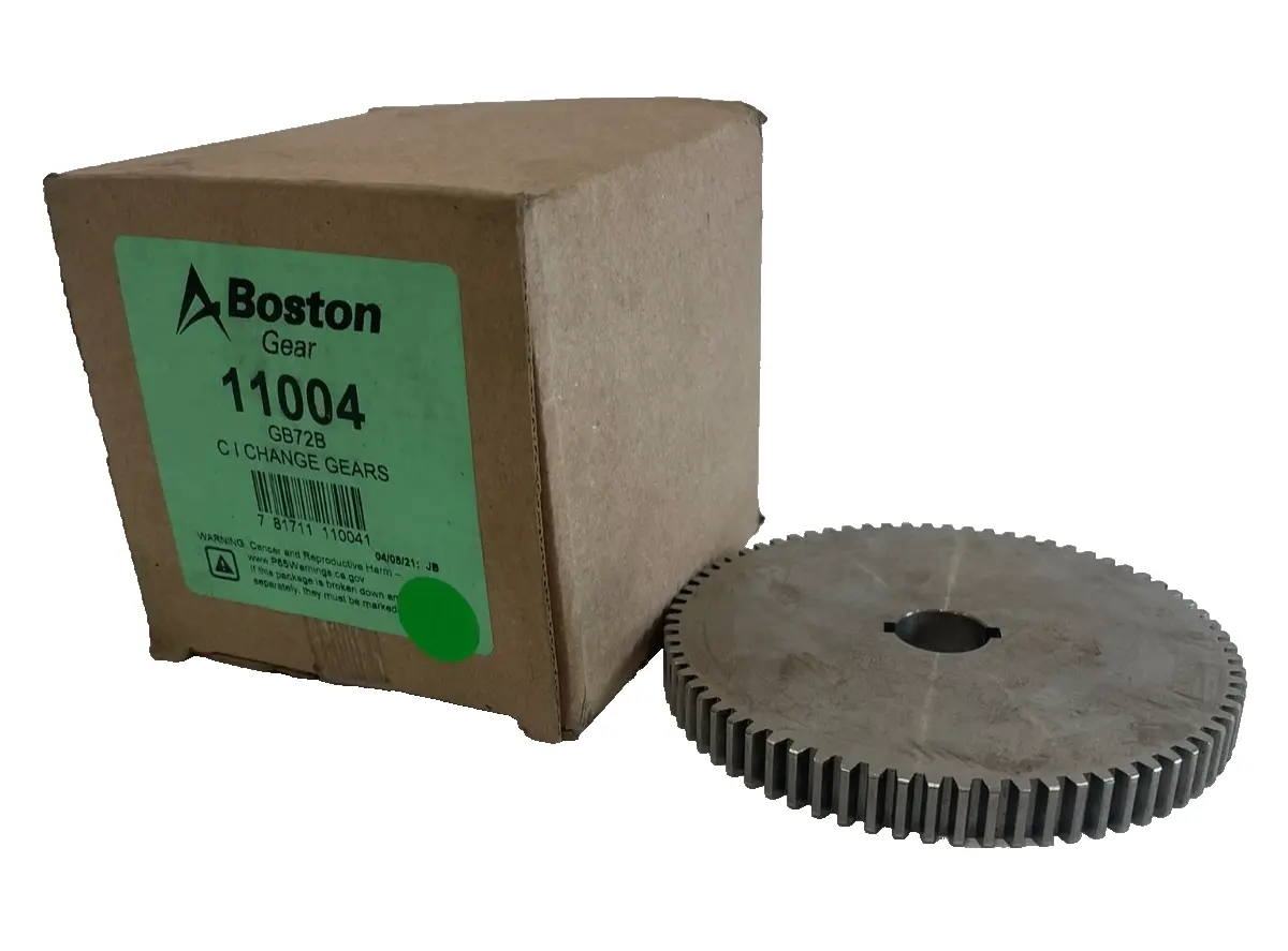 NEW BOSTON GEAR GB72B CI CHANGE GEARS 11004