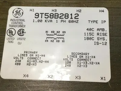 USED GENERAL ELECTRIC / GE 9T58B2812