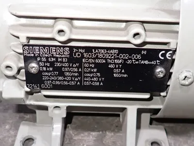 USED SIEMENS 1LA70634AB10