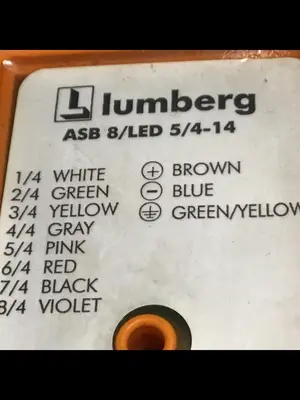 Used LUMBERG ASB 8/LED 5/4-14 Misc Electrical & Power Parts Michigan US | Ideal Machinery #1277119