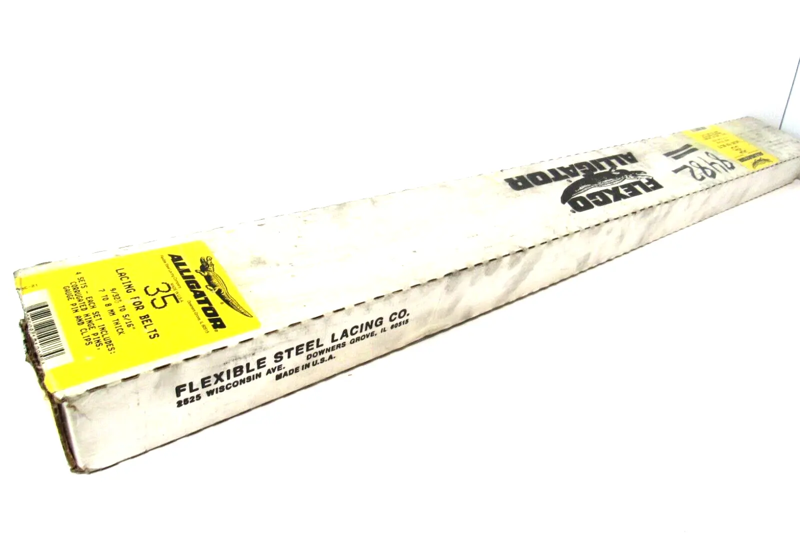 NEW FLEXCO ALLIGATOR 35 BELT LACING 9/32" TO 5/16" 69-7598