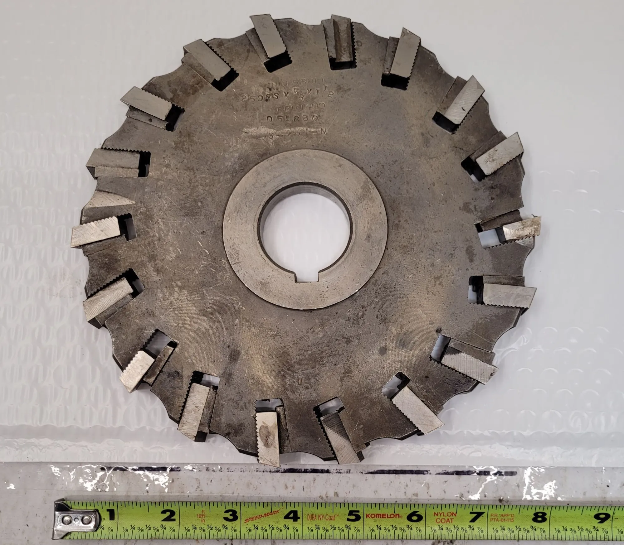 USED INGERSOLL CUTTING TOOLS 2508S