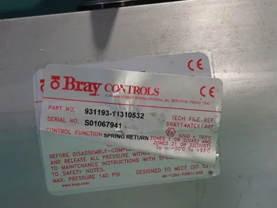 Used BRAY CONTROLS 93119311310532 Pumps Ohio US | HGR 24 #738248