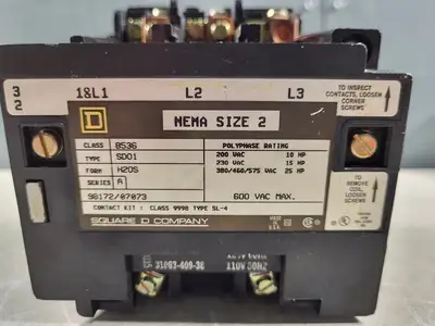 USED SQUARE D 8536SD01V02