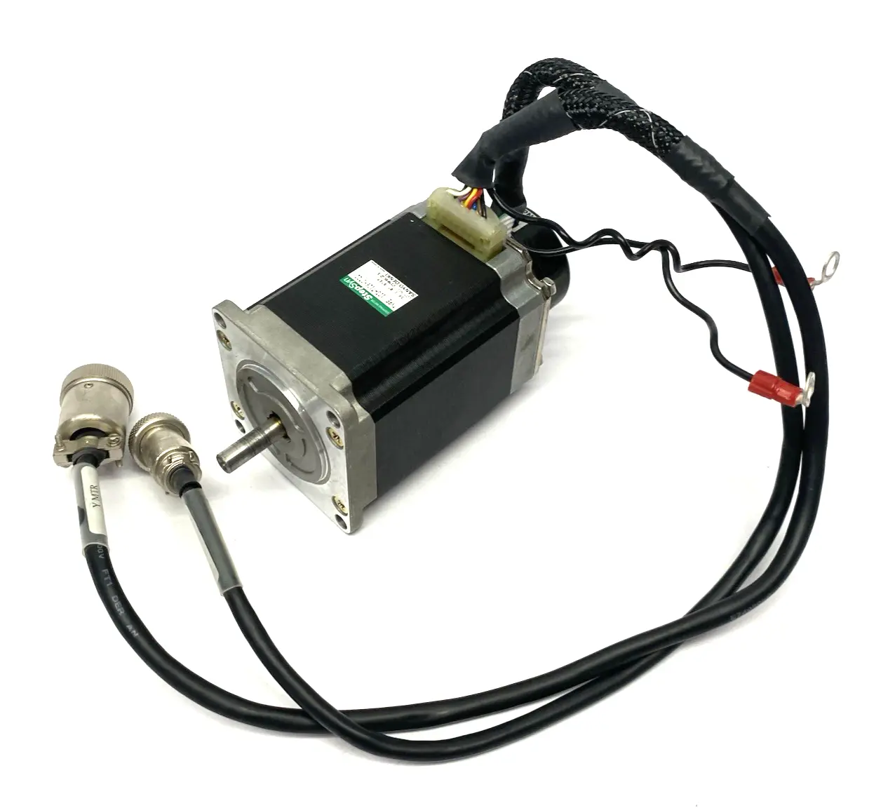 Used Sanyo Denki Step-Syn 2-Phase Stepping Motor 1.8º Step Angle 3A Brushless Motors Michigan US | Maverick Industrial Sales #1392428