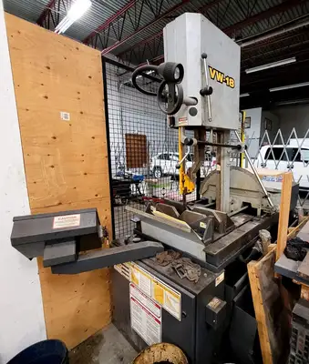 Used 2016 HYD-MECH VW18 Vertical Band Saws British Columbia CA | Lenmark #913329