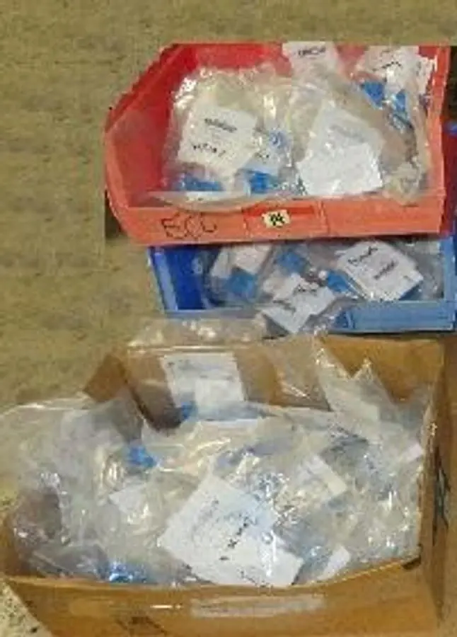 QTY. 68 SWAGELOK VALVES AND FITTING CONSISTING OF:...
