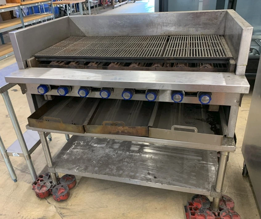 130-0099 Imperial IABA-48 48” Gas Smoke Charbroiler