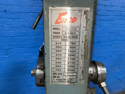 Used ENCO 1251170 Heavy Duty & Sensitive Single Spindle Drills Ohio US | HGR 24 #1515796