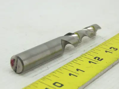 10mm 2 Flute Spiral Carbide Coolant Thru End Mill 1/2" Shank