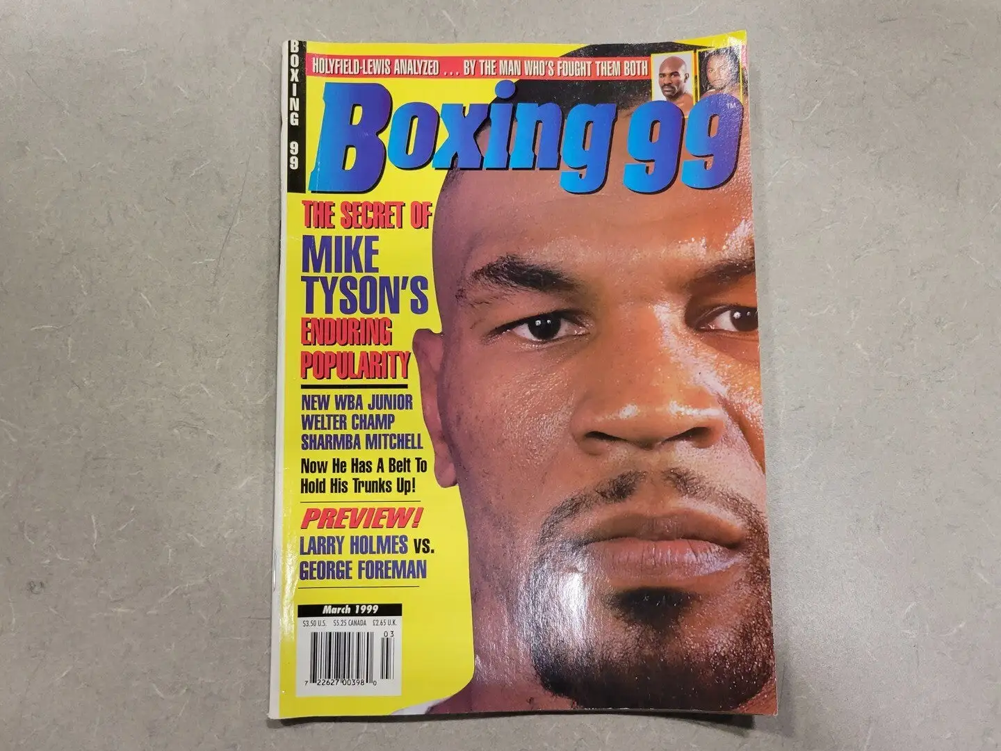 USED BOXING 99 MARCH 1999