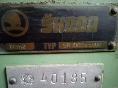 Used 1960 SKODA SR 1000 X 5000 Engine Lathes CZ | Amaron s.r.o. #1064722
