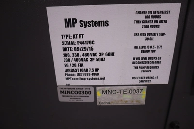 Used MP SYSTEMS AT RT Tooling & Accessories (Other) Minnesota US | Machinesused.com #1486269