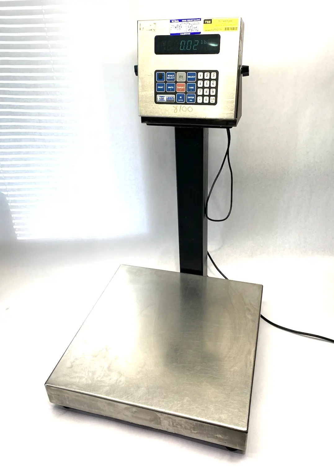 USED SPX GSE SCALE SYSTEMS MODEL 4400 FLOATING BEAM™ SCALE PLATFORM SYSTEM, DIGITAL READOUT