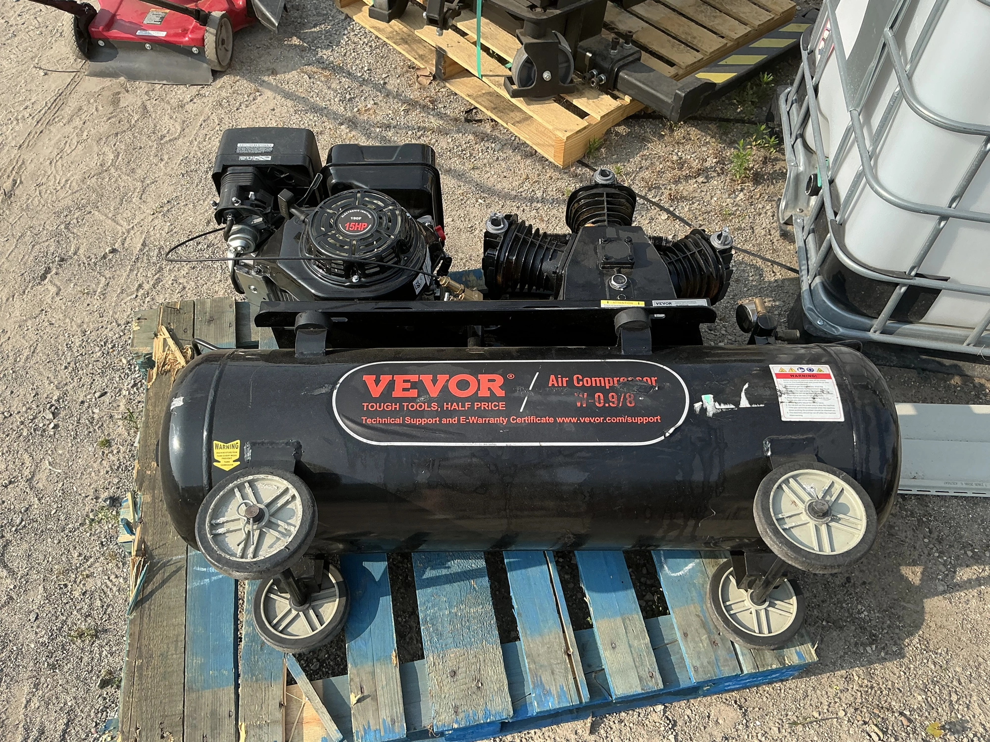 Used _UNKNOWN_ _UNKNOWN_ Tank Mounted Air Compressors Michigan US | Miedema Asset Management Group #1320270