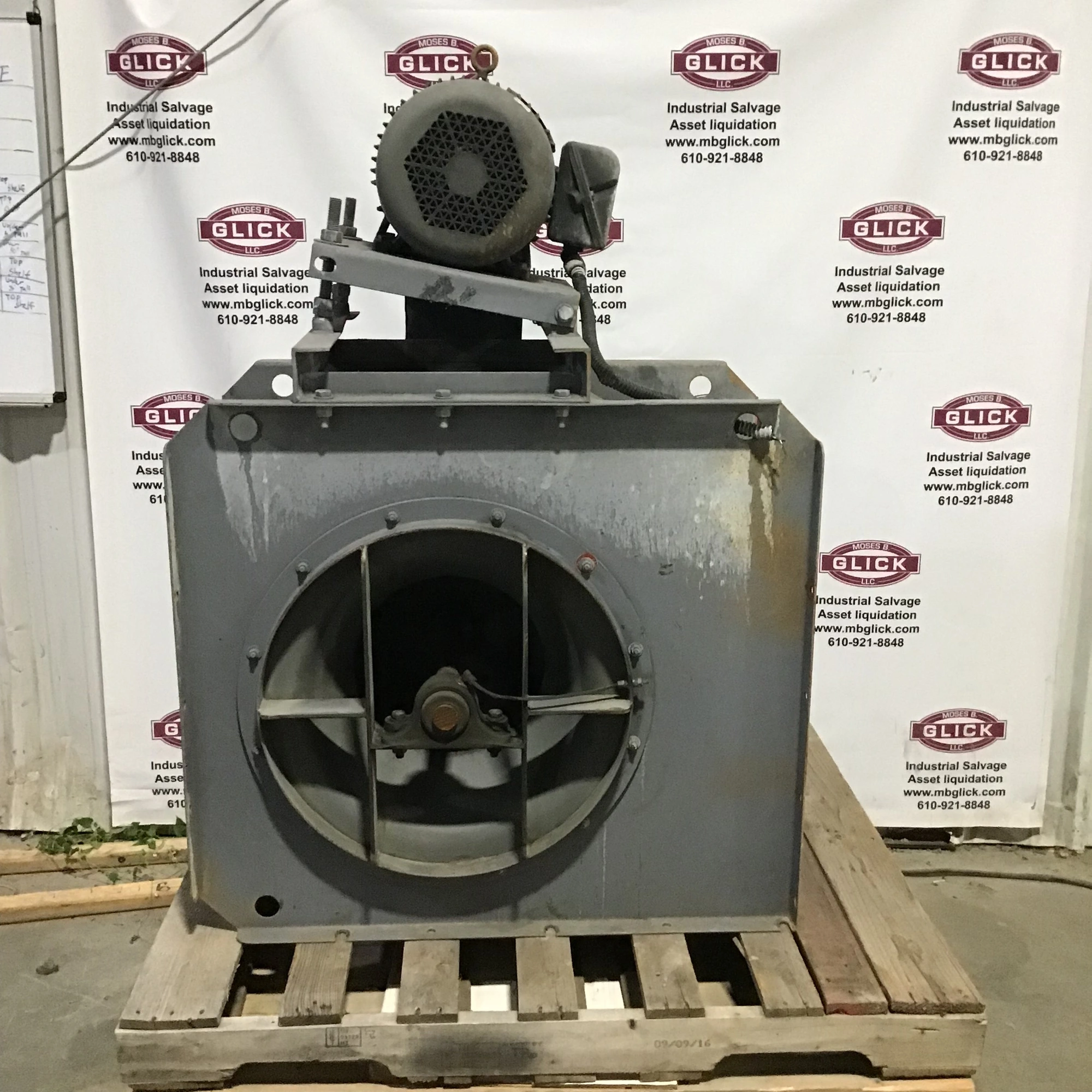 American fan company QBCS-200 Backward Inclined Fan Blower 7.5 Hp