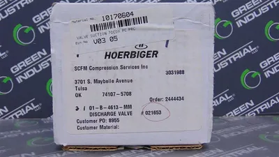 Ariel / Hoerbiger B-4613-MM Compressor Discharge Valve SUC VLV, 70CDX, PC, PRC New NIB