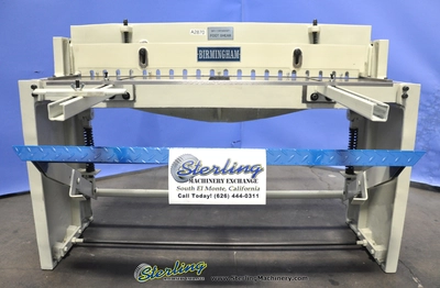 New | in-Stock BIRMINGHAM 0-5216-C Foot Power Shears California US | Sterling Machinery Exchange #1467179
