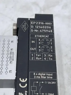 Used BECKHOFF BECKHOFF EP2316-0003 PLC Input & Output | ND Industrial Surplus #1213050