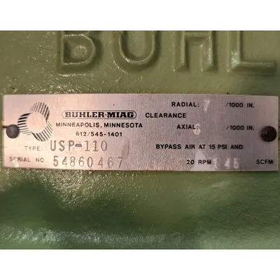 NEW BUHLER TYPE USP-110