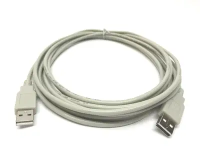 USB2-15 | Battleborn  15' FT USB 2.0 A Male to A Male Beige Cordset - New