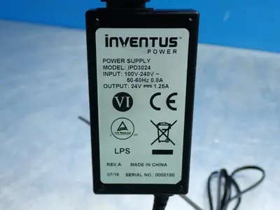 Used INVENTUS POWER IPD3024 AC/DC Power Supplies Ohio US | HGR 24 #883022