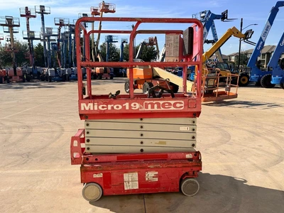 Used 2018 MEC MICRO 19 Scissor Lifters Texas US | Adcock Equipment USA #1540684