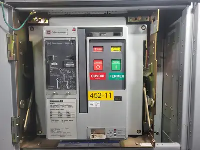 Low Voltage PDC / Switchgear Section, (2) 4000A, (5) 1200A, (1) 800A Magnum DS Breakers, 600V 3PH