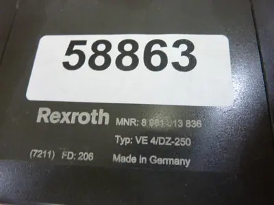 USED BOSCH REXROTH VE4DZ250