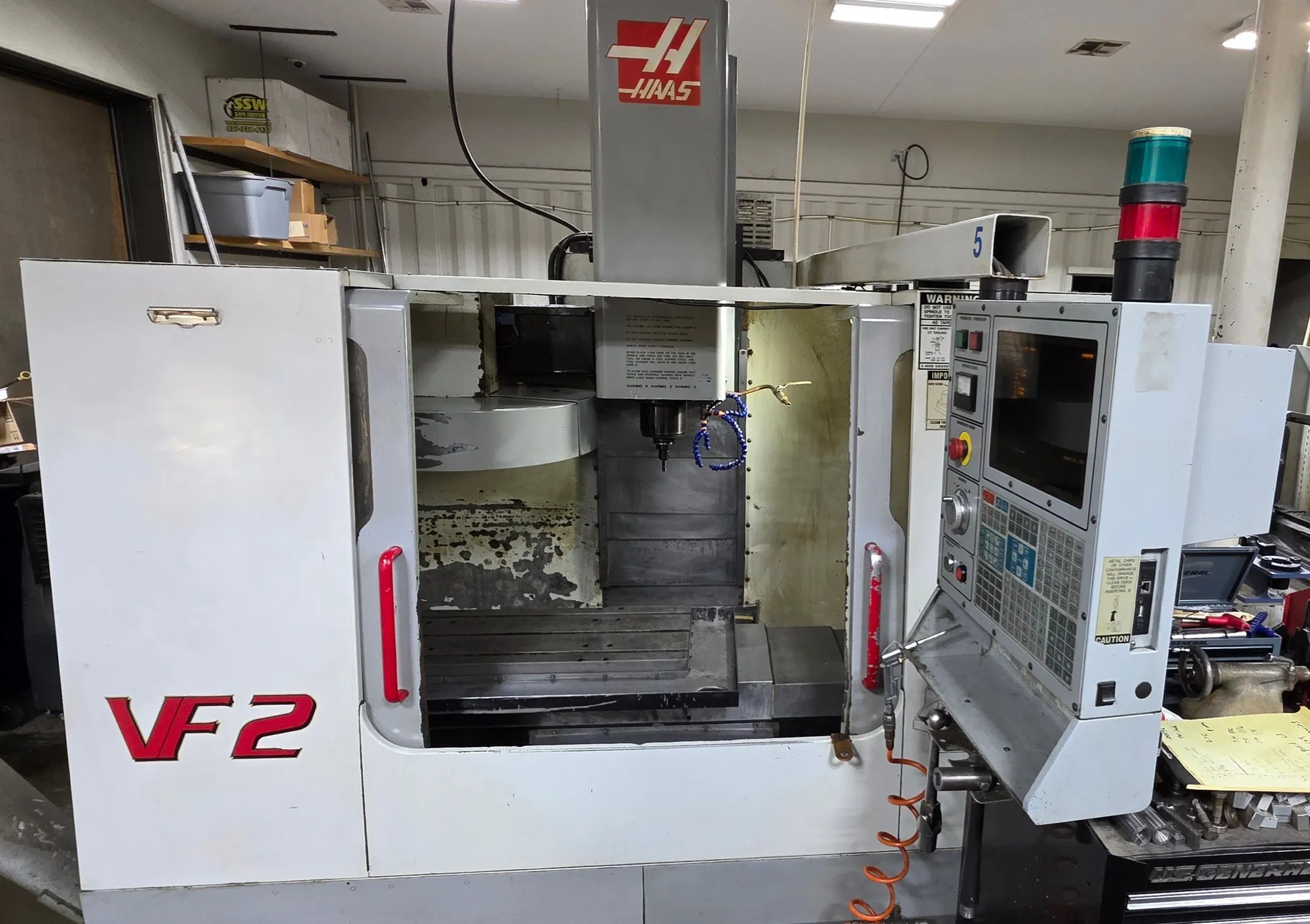 Used 2000 HAAS VF-2 Vertical Machining Centers California US | Machinery Network #1362002