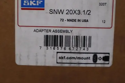 SNW20X3.1/2 - SKF - Bearing Unit - NEW IN BOX - STOCK 3108CC