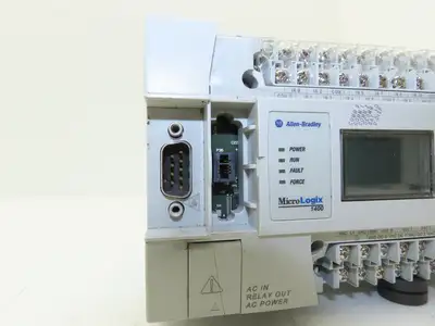 Allen Bradley 1766-L32AWA MicroLogix 1400 Controller Module 32 Pt Ser C FW 21