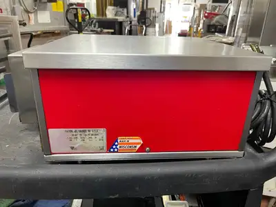 Used Hatco Used Hatco TF-2005 Electric Cheese Melter Toaster Warmer Finisher 240V Salamanders & Cheese Melters Illinois US | Falcon Restaurant Supply #1376171