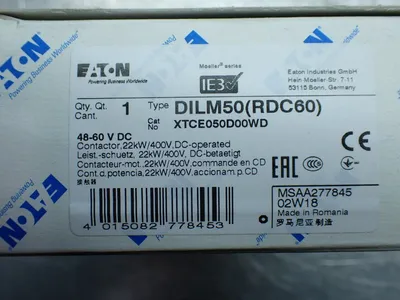 NEW EATON XTCE050D00WD