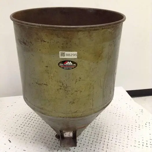 USED METAL FABRICATOR HOPPER