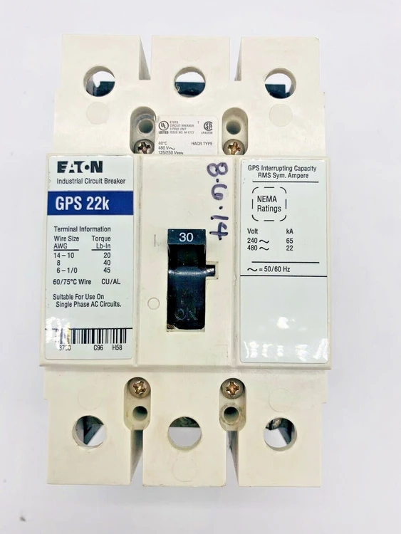 Used EATON GPS3015 Circuit Breakers Arizona US | ASSET CONVERSION SPECIALISTS, INC. #307422