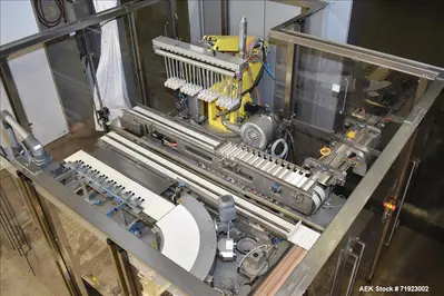 Used BOSCH TTF Cartoner Trisealer - Triseal Carton Former Illinois US | Aaron Equipment #86999