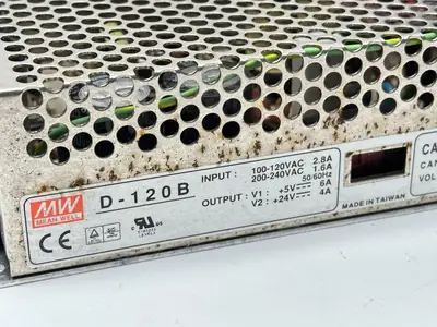 Used MEAN WELL D-120B AC/DC Power Supplies Michigan US | Maverick Industrial Sales #1495965