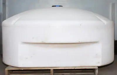 SPC7637  Tank 325 gallon vertical tank, poly, flat