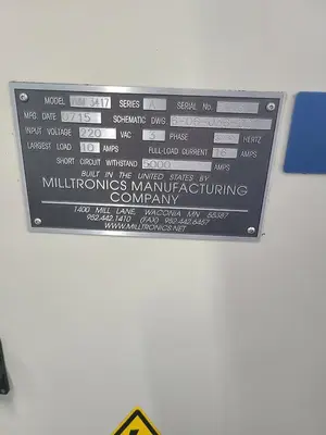 Used 2015 MILLTRONICS VMM3417 Vertical Mills Pennsylvania US | Hildebrand Machinery Co. #1502590
