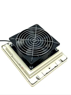Used Hoffman Side-Mount Filter Fan 115VAC Electronic Component Fans Michigan US | Maverick Industrial Sales #1394266