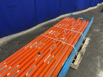 Jacobs B Webb Co 38” X 168” Pallet Racking