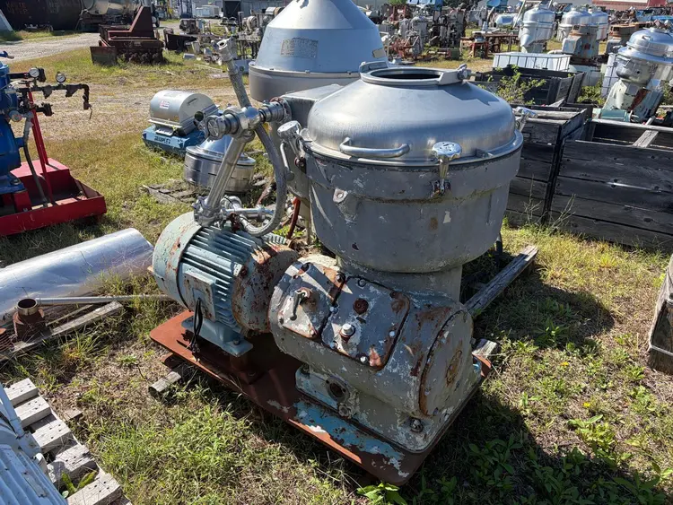 Used ALFA LAVAL SRG214-15HH Disc Automatic Centrifuges New Jersey US | Perry Equipment #117937