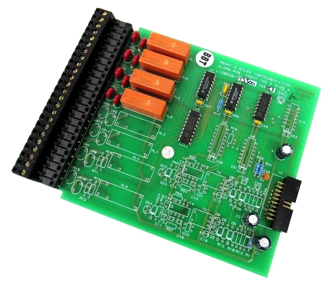 NEW PENNY & GILES L120938/M3300 ALARM PCB L120938M3300 ISS 2/3