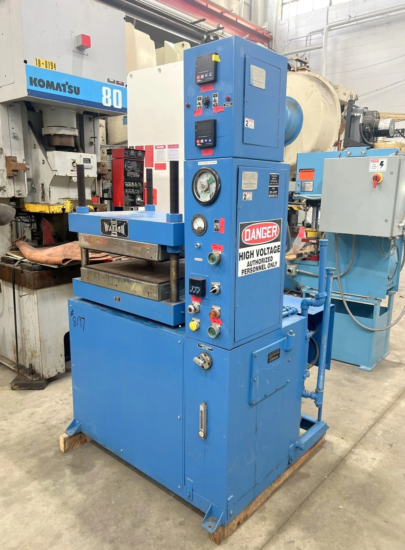 USED WABASH WABASH 30-2424-2STM PRESS