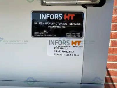 USED INFORS HT MULTITRON I80102  REFRIGERATED INCUBATOR SHAKER 5C TO 65C MFG 22